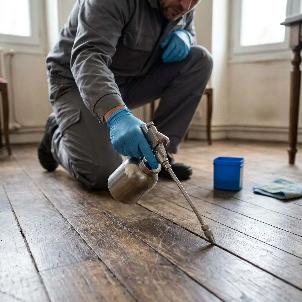 Puce de parquet Varennes-Jarcy (91480)