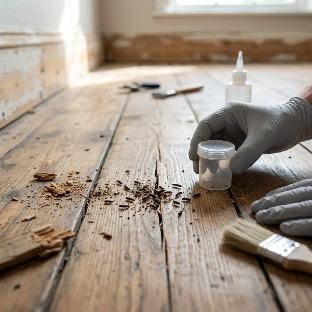 Un traitement ciblé contre les insectes du bois