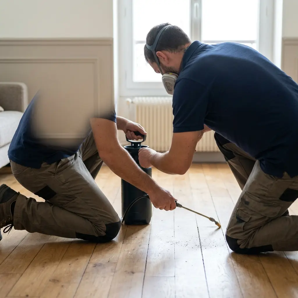 Pourquoi nous choisir pour vos puces de parquet à Bois-Colombes