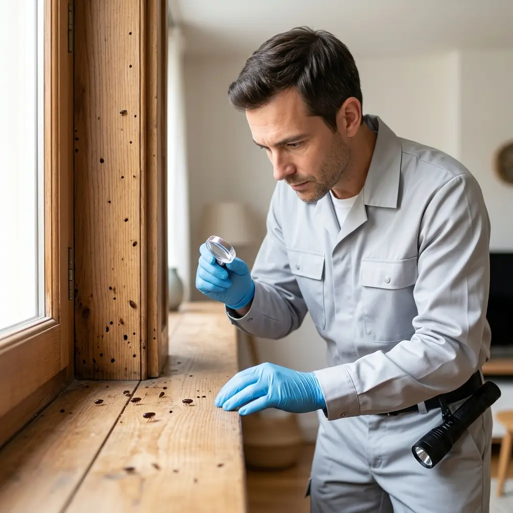Un traitement ciblé contre les insectes du bois