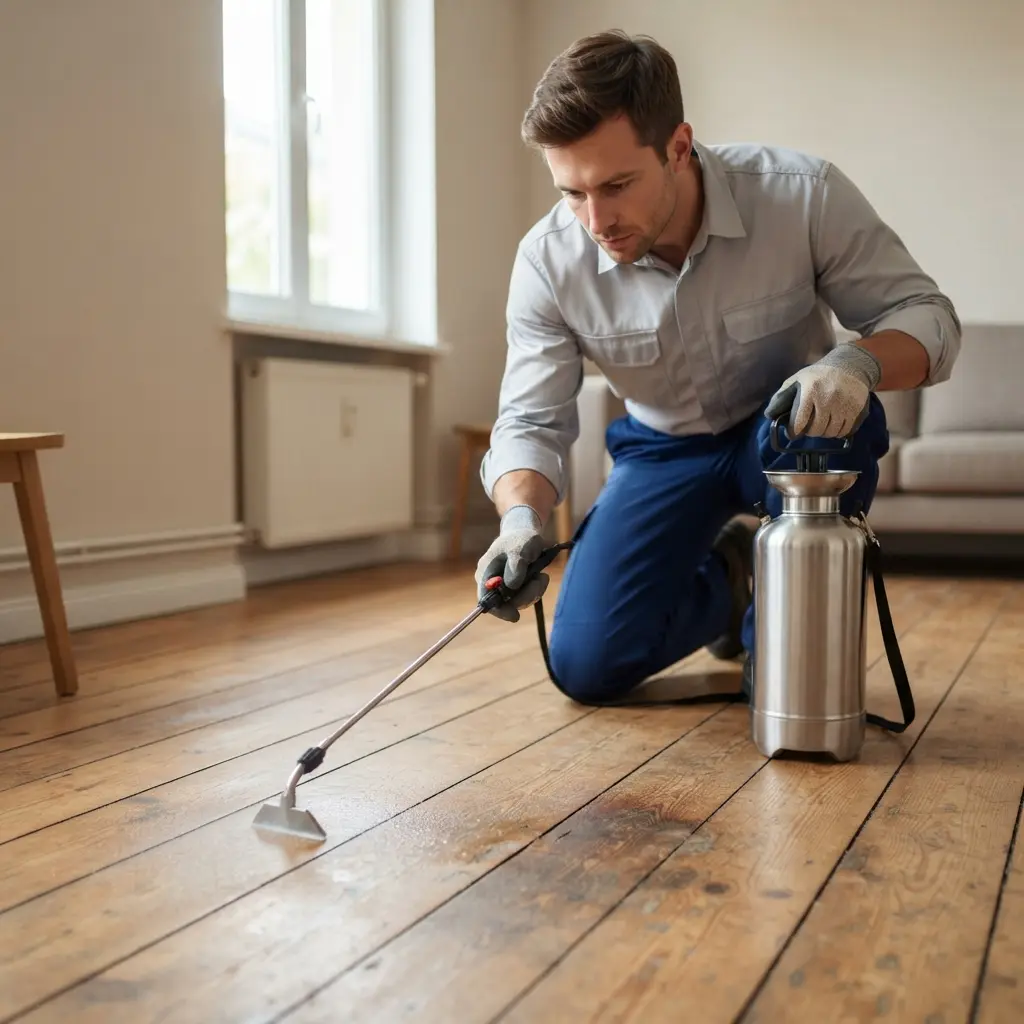 Un traitement technique pour éradiquer les insectes du bois