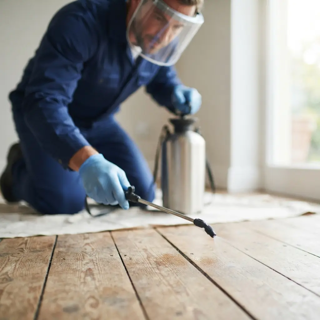 Une approche technique pour éradiquer la puce de parquet