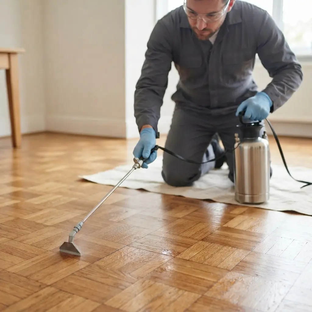 Une stratégie ciblée pour éradiquer la puce de parquet