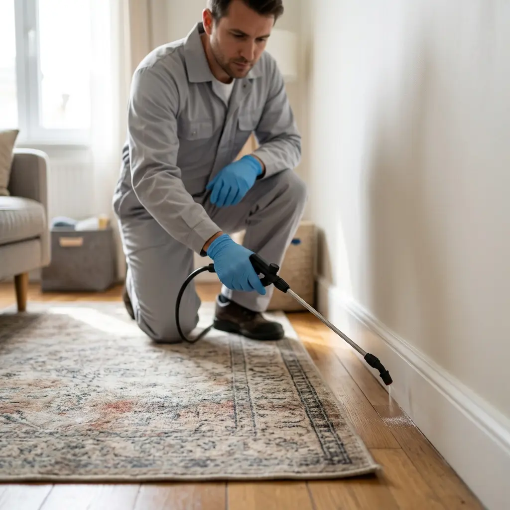 Une approche technique pour éradiquer la puce de parquet