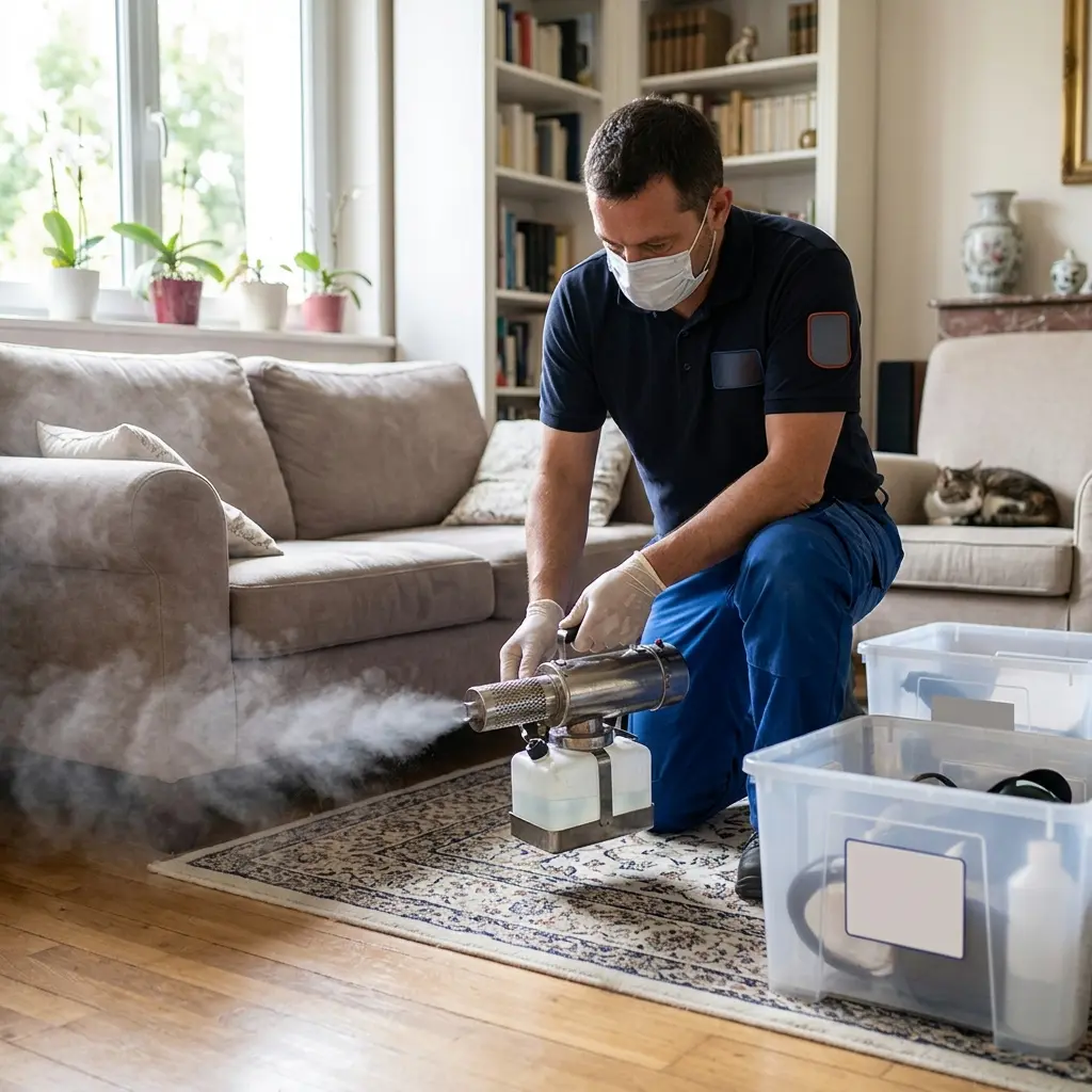 Prévenir l'invasion des puce de parquet chez vous