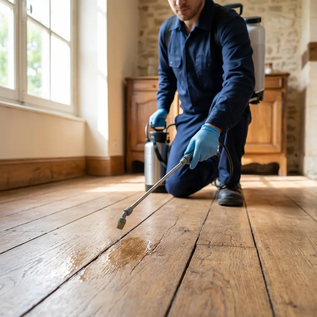 Une approche technique pour traiter le bois infesté