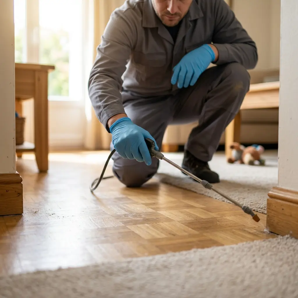 Pourquoi nous choisir à Beaumont-sur-Oise pour la puce de parquet