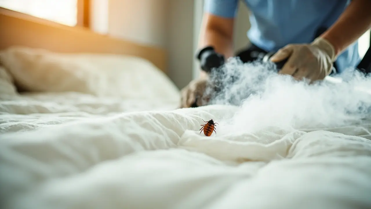 Comment se déroule une intervention contre les punaises de lit à Hirson ?
