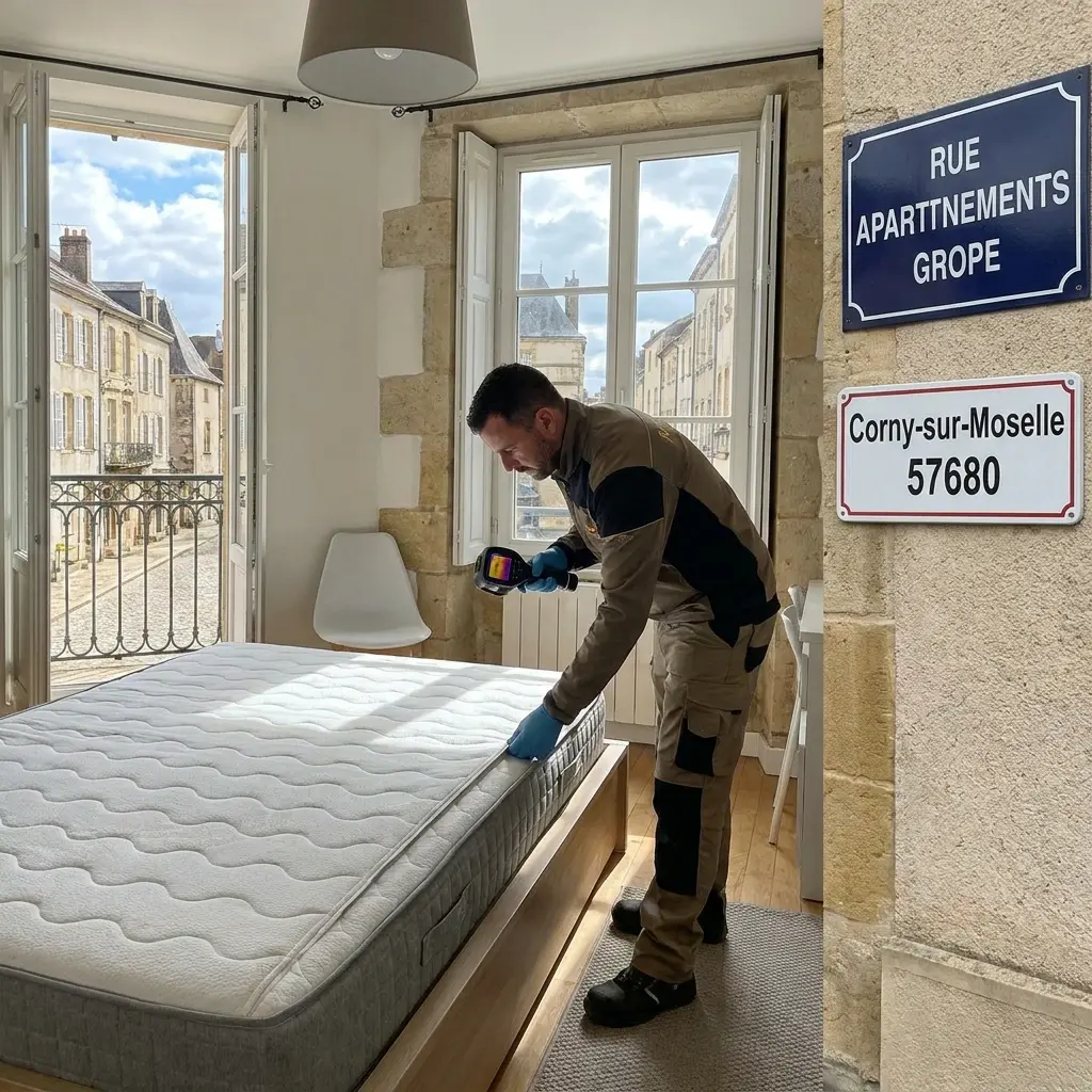 Comment se déroule l'intervention à Corny-sur-Moselle ?