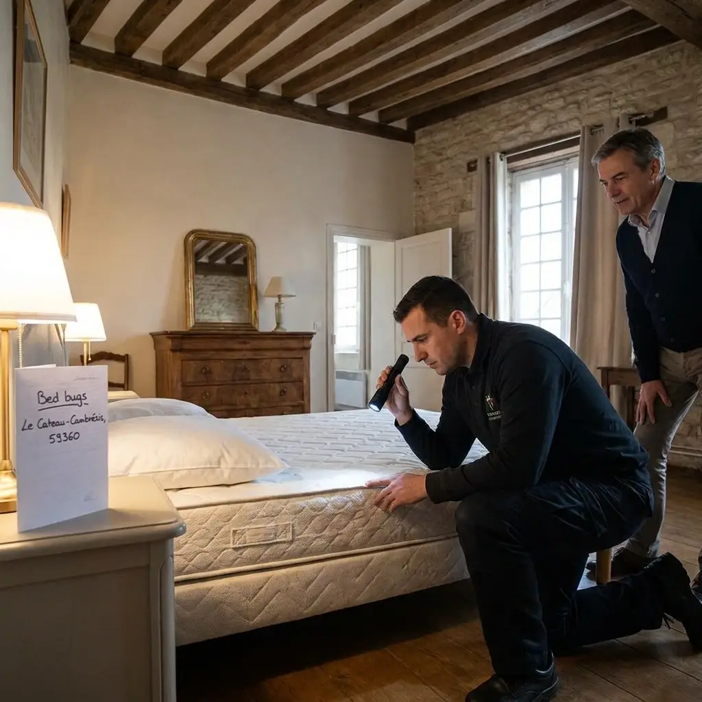 Comment se déroule l'intervention au Cateau-Cambrésis ?