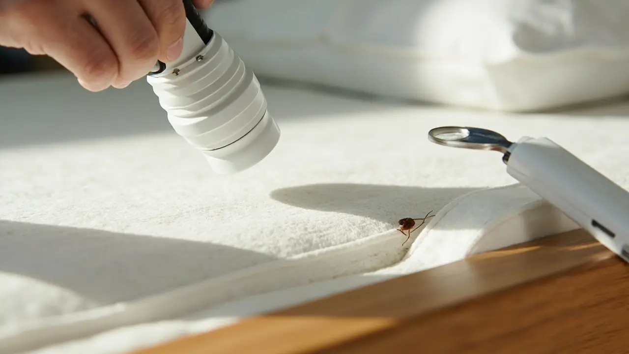 Un traitement technique pour supprimer toute trace d'insectes