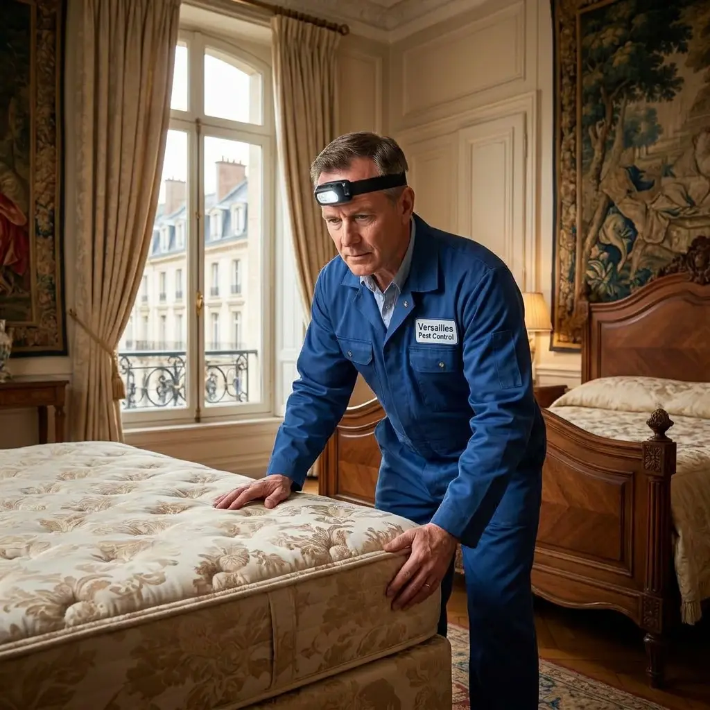 Comment se déroule l'intervention à Versailles ?