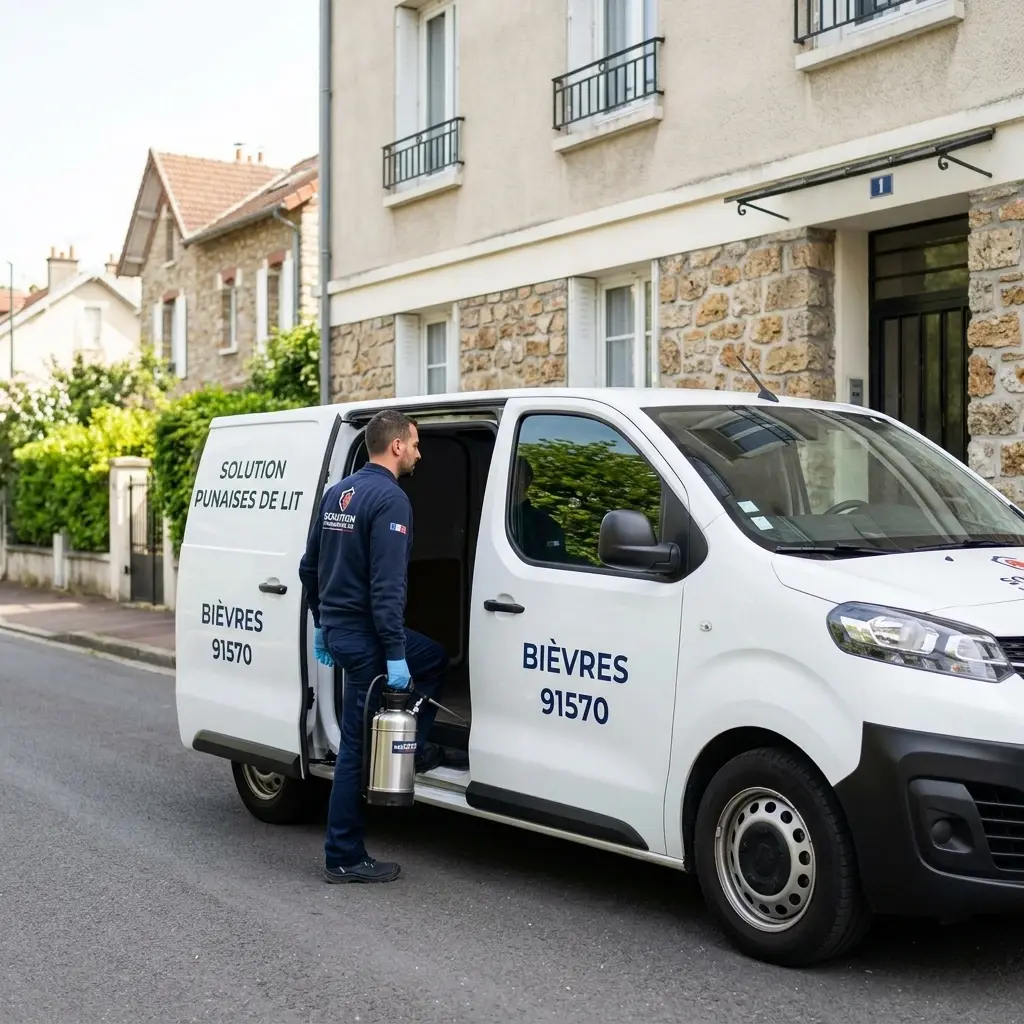 Comment se déroule l'intervention à Bièvres ?
