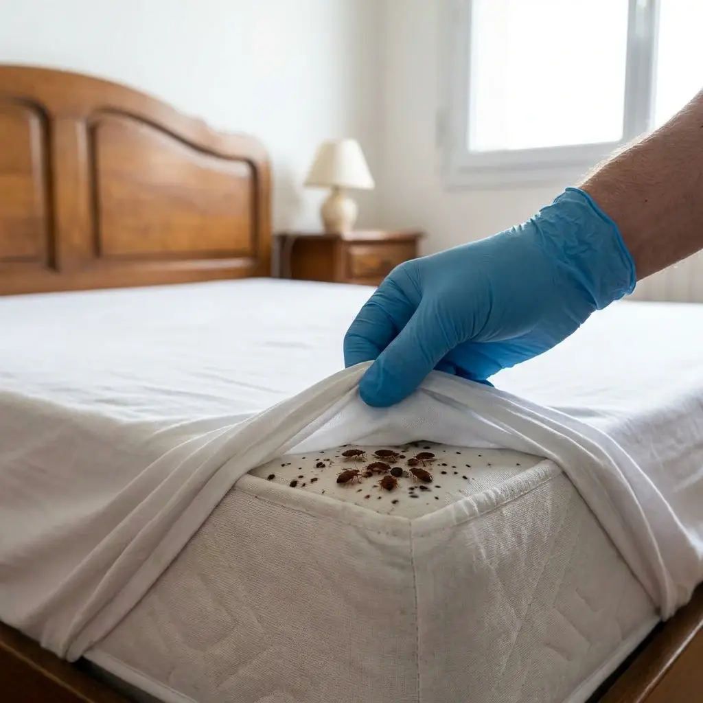 Comment nous traitons les infestations chez vous