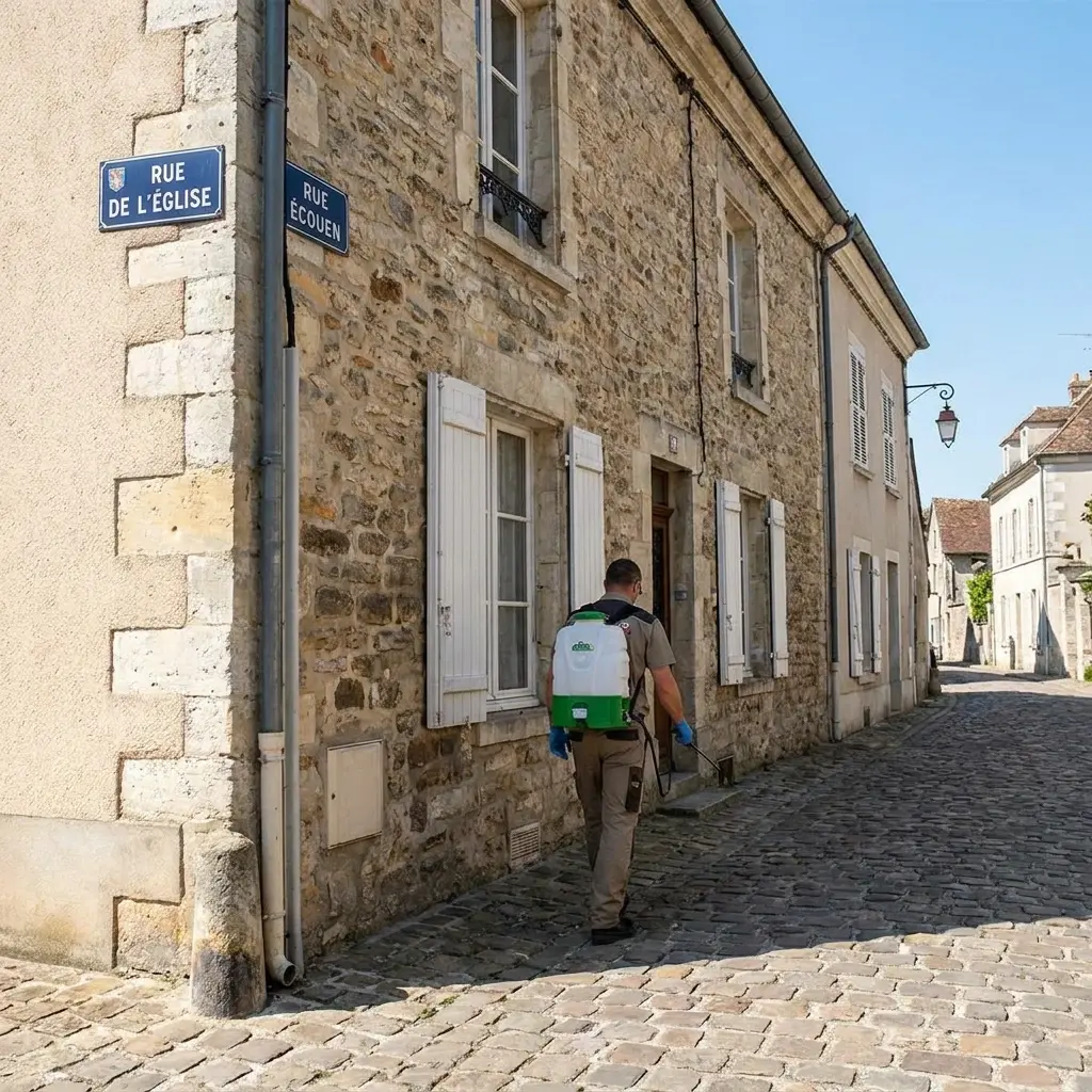 Comment se déroule l'intervention à Écouen ?