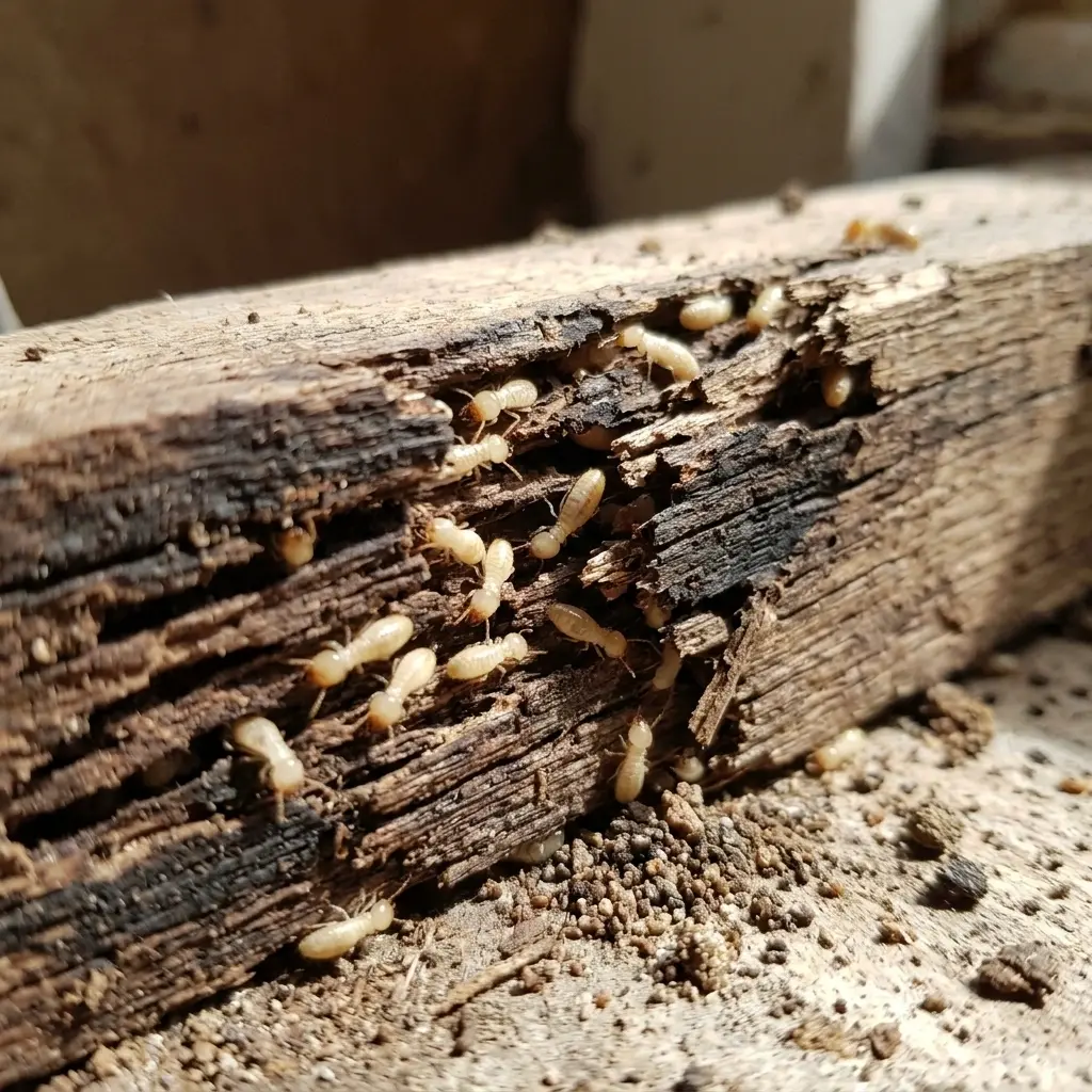 Quand s'inquiéter d'une présence de Termites dans les Ardennes ?