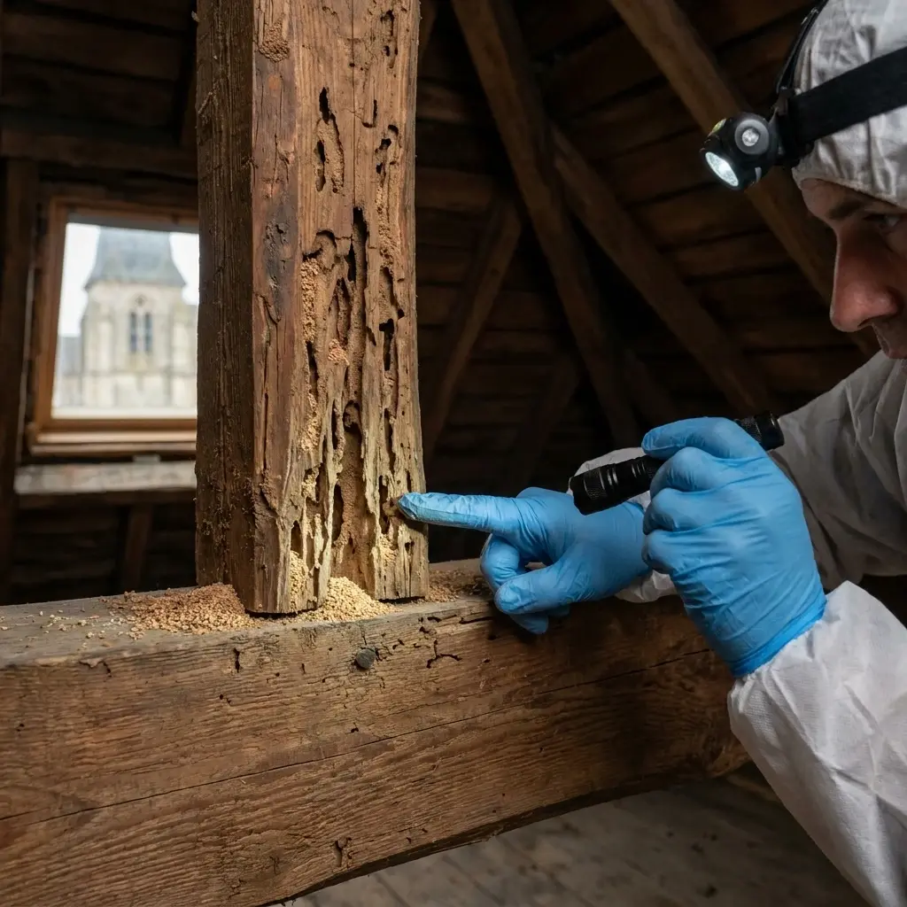 Comment détecter une infestation de termites dans la Meuse ?