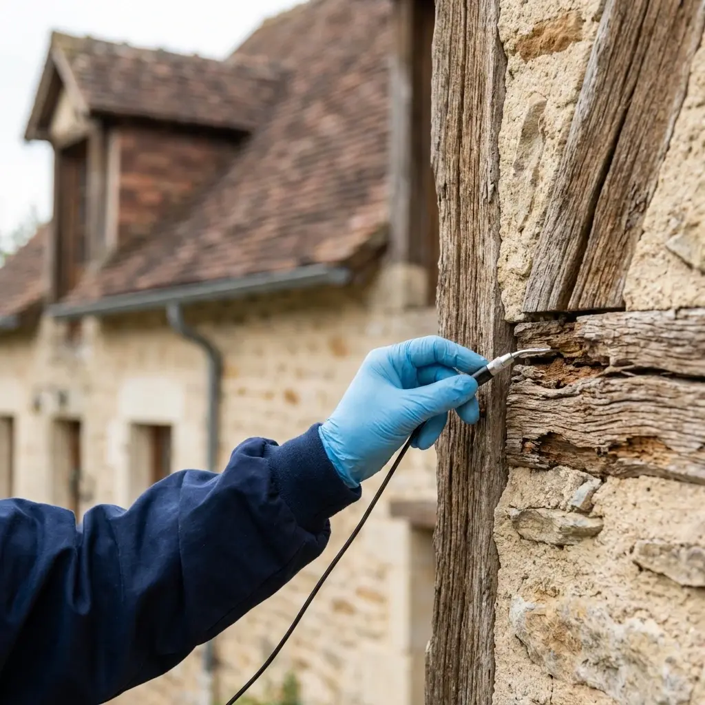 Reconnaître une infestation de termites dans l'Oise