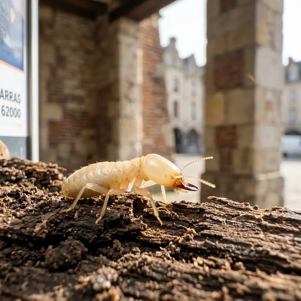 Reconnaître une infestation de termites dans le Pas-de-Calais