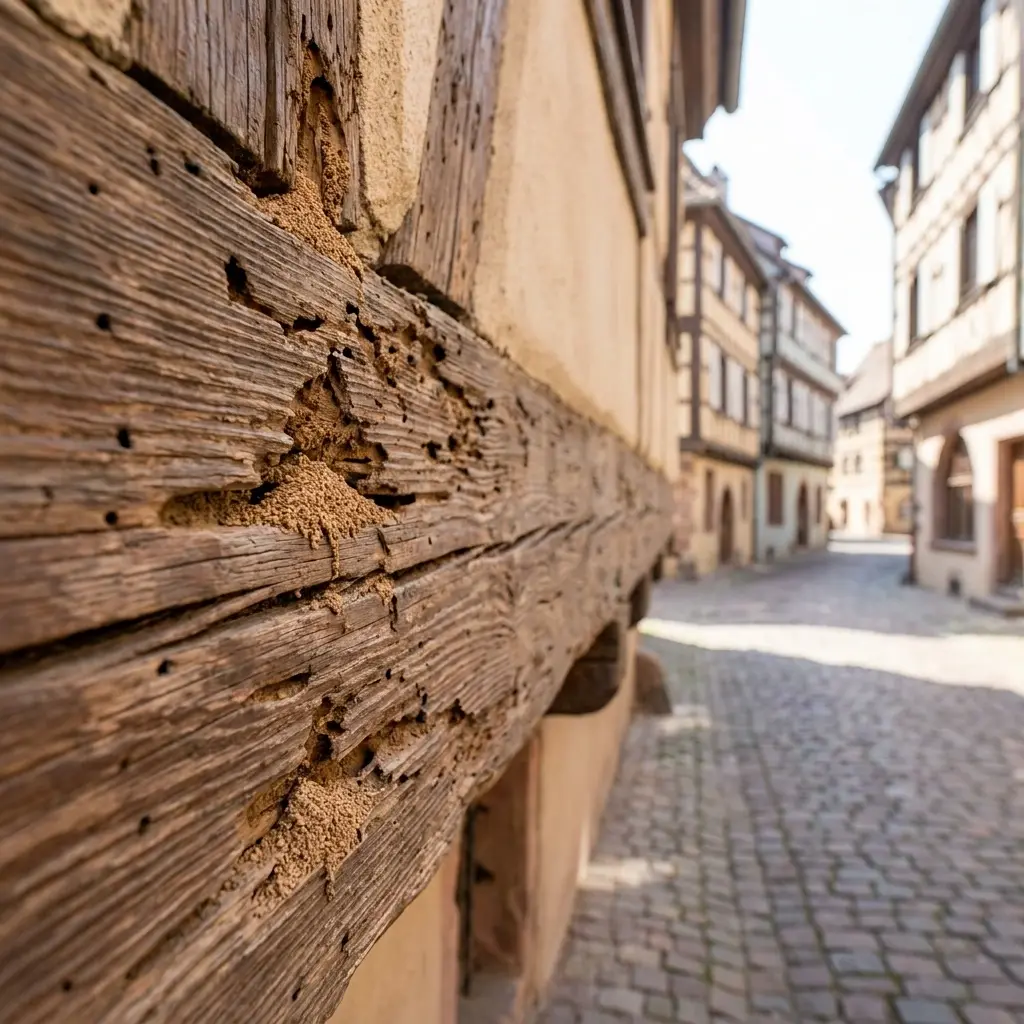 Comment identifier la présence de Termites dans le Haut-Rhin ?