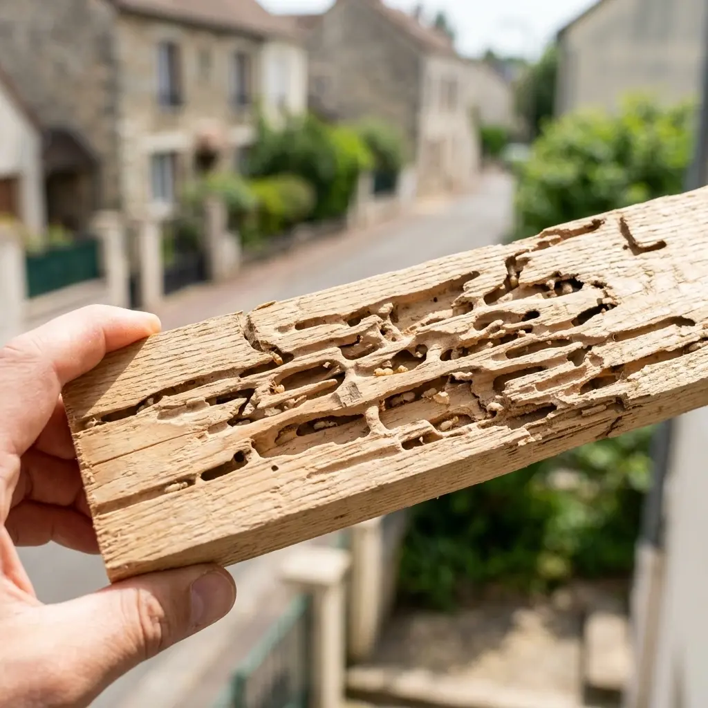Comment détecter une infestation de termites dans le Val-d'Oise ?