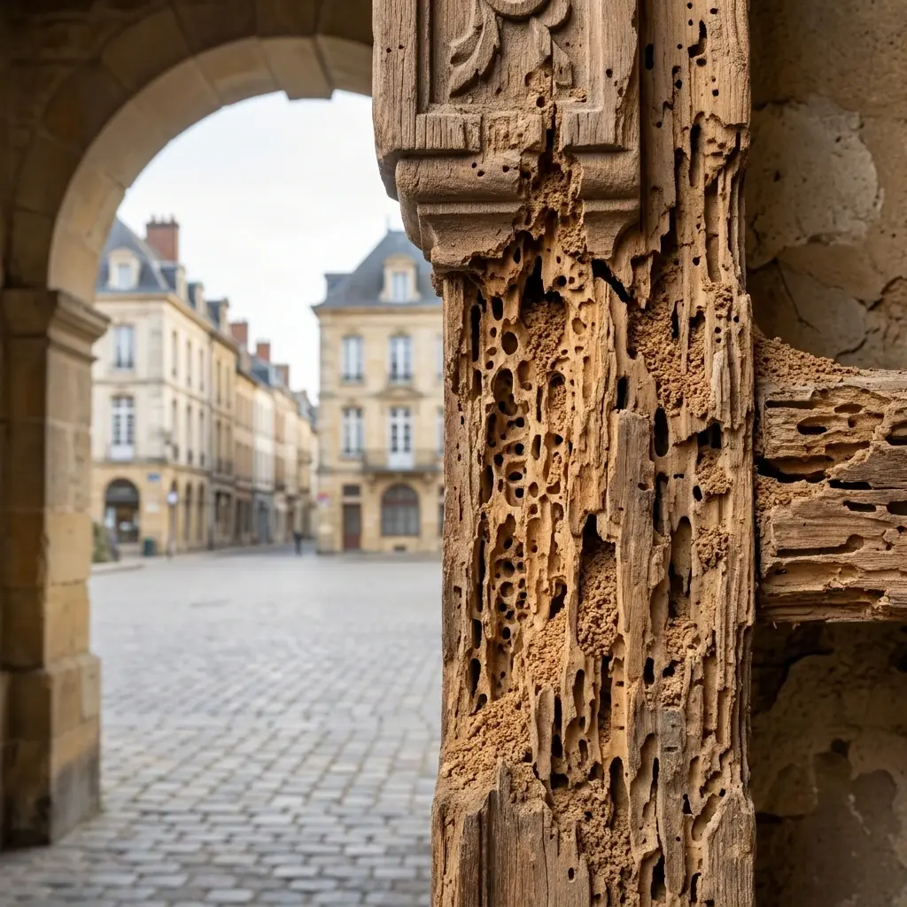 Pourquoi les termites s'attaquent-ils au bois ?