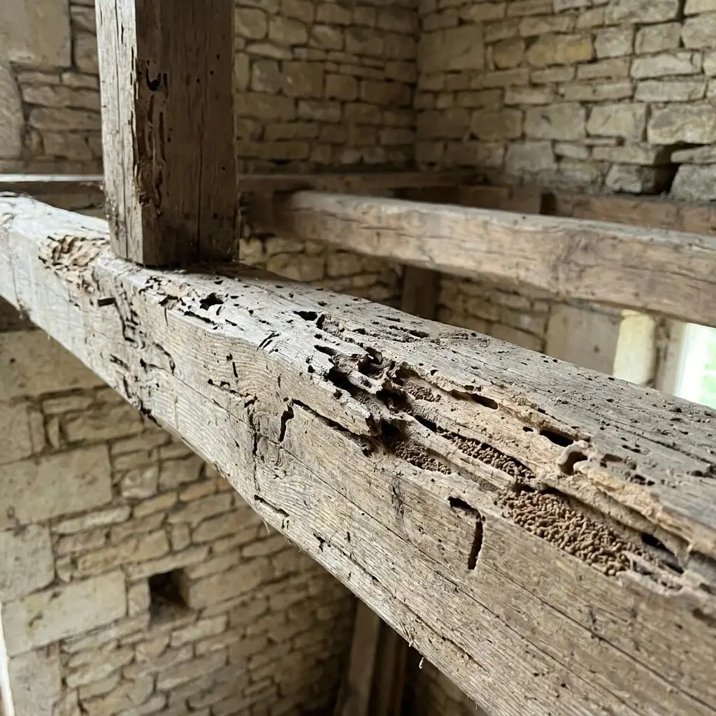 Comment nous traitons les termites chez vous