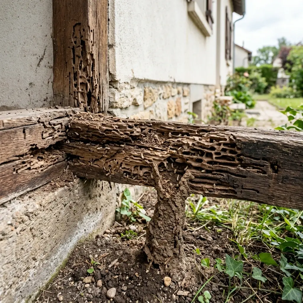 Prévenir l'invasion des termites chez vous