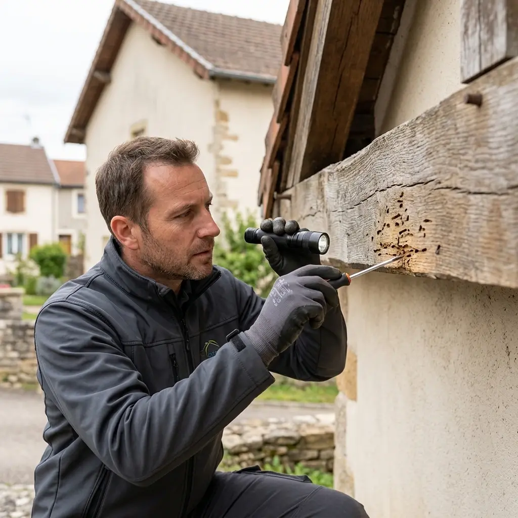 Traitement professionnel contre les termites