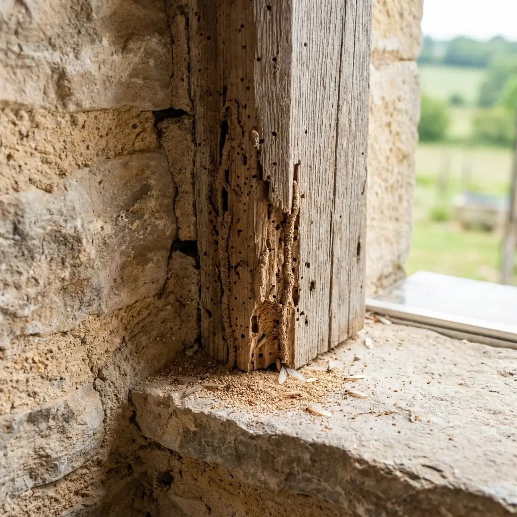 Traitement et éradication des colonies de termites