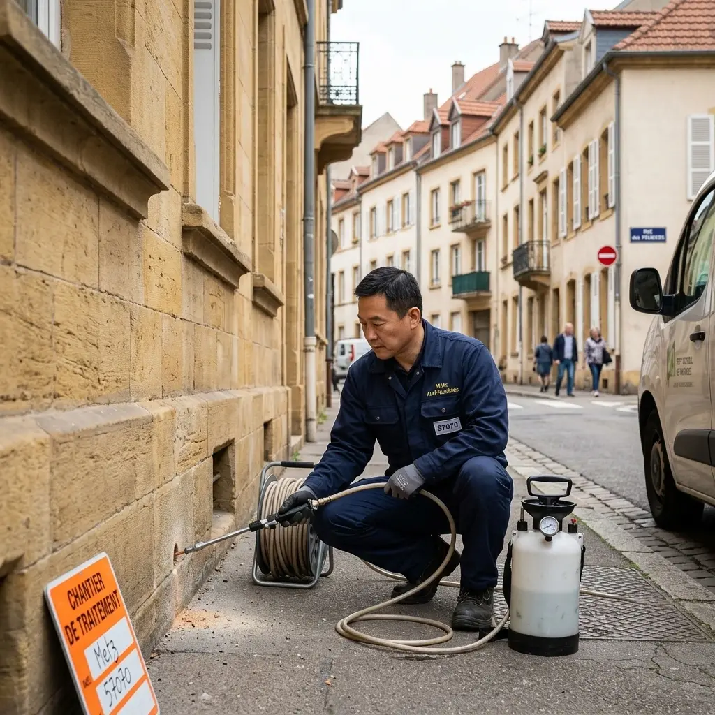 Pourquoi nous choisir pour vos problèmes de termites à Metz