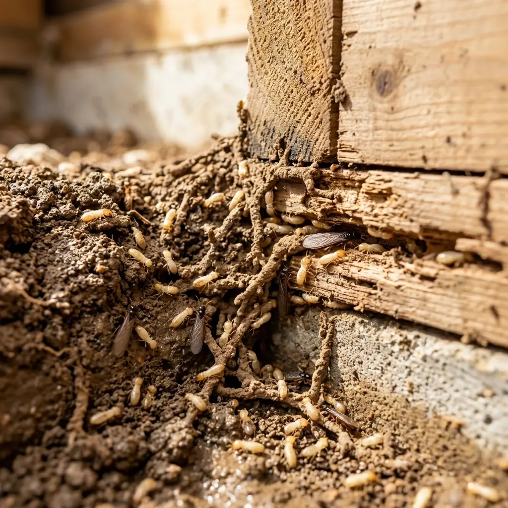 Notre stratégie d'éradication des termites