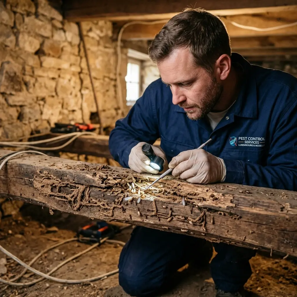 Les gestes essentiels pour prévenir les termites à Bertrange