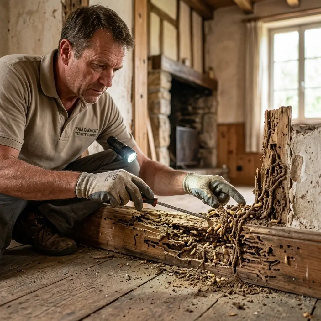 Une approche technique pour éliminer les colonies de termites