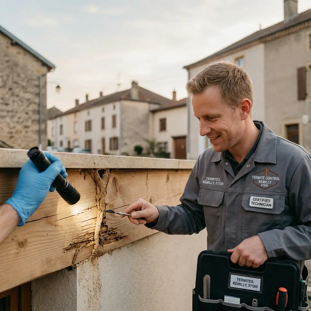 Pourquoi nous choisir pour vos termites à Rémilly