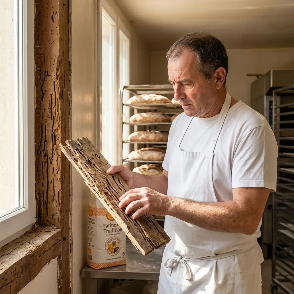Comment se déroule l'intervention contre les termites à Boulange ?