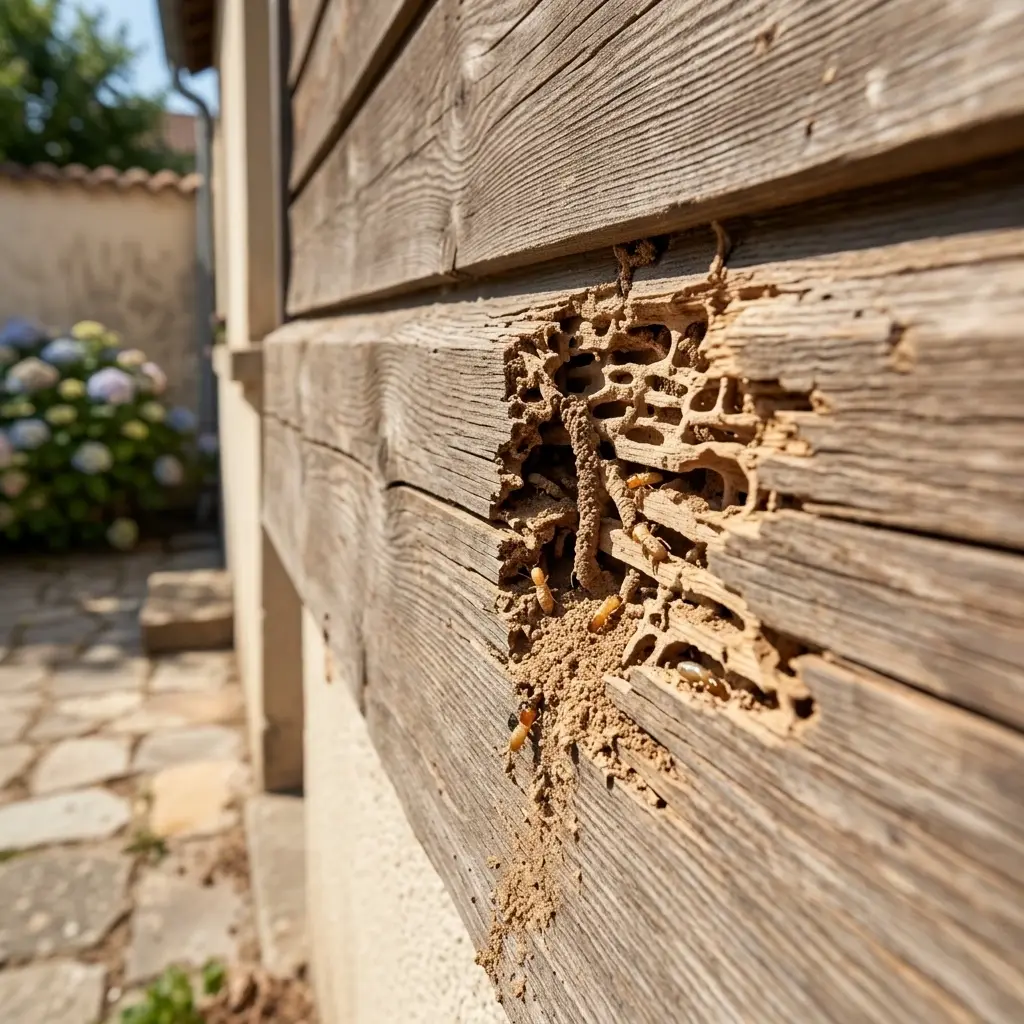 Un traitement ciblé contre les termites