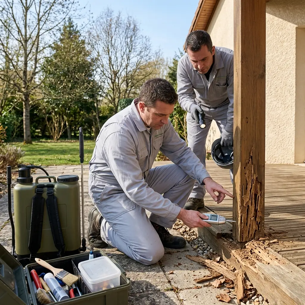 Comment se déroule l'intervention à Houplines ?