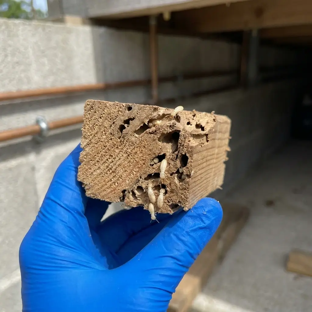 Expertise en détection de termites à Bachant