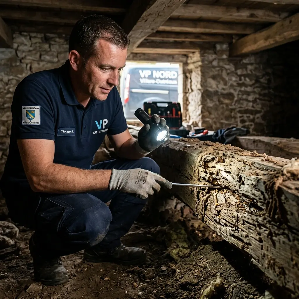 Traitement ciblé contre les termites