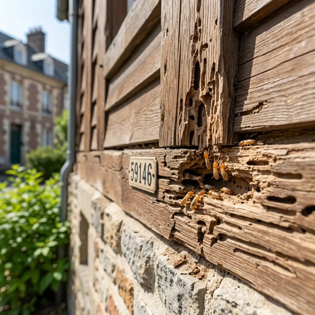 Termites Pecquencourt (59146)