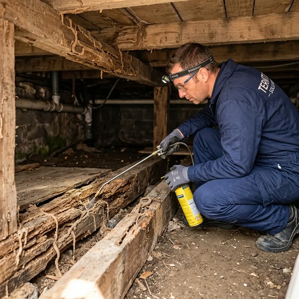 Notre protocole de lutte contre les termites