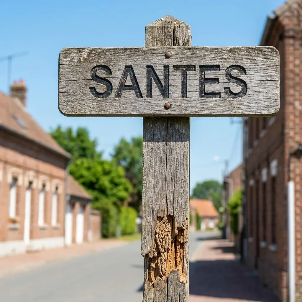Comment se déroule l'intervention à Santes ?
