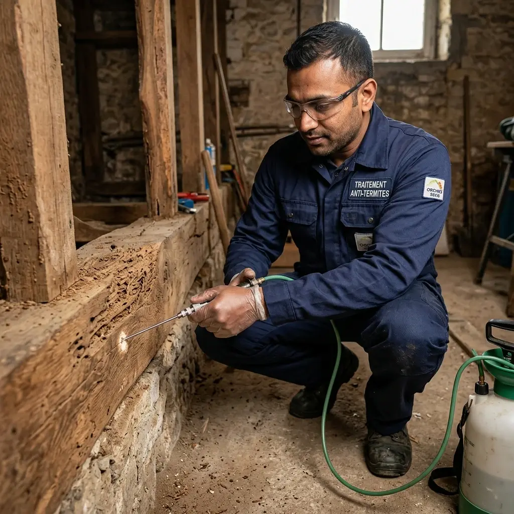 Notre protocole de lutte contre les termites