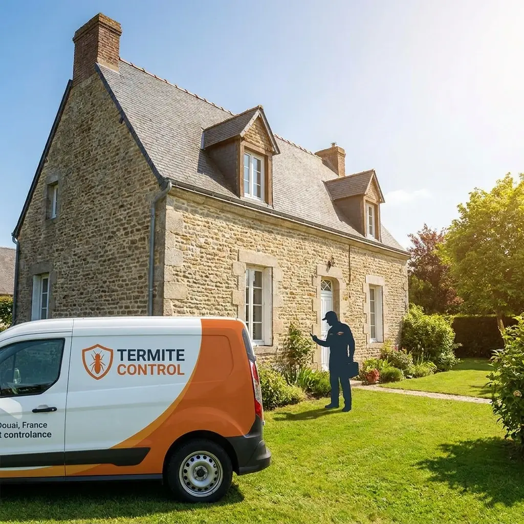 Notre protocole de traitement des termites