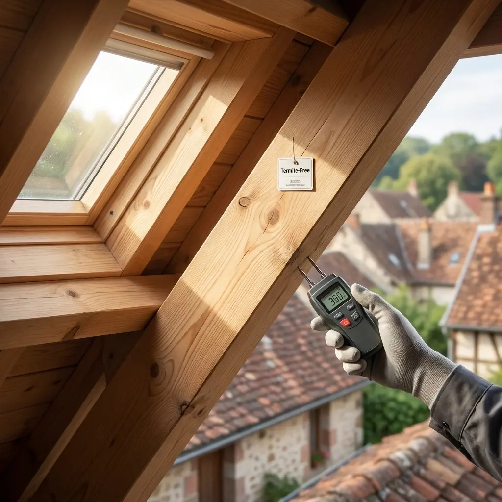 Une présence de termites nécessite une action immédiate
