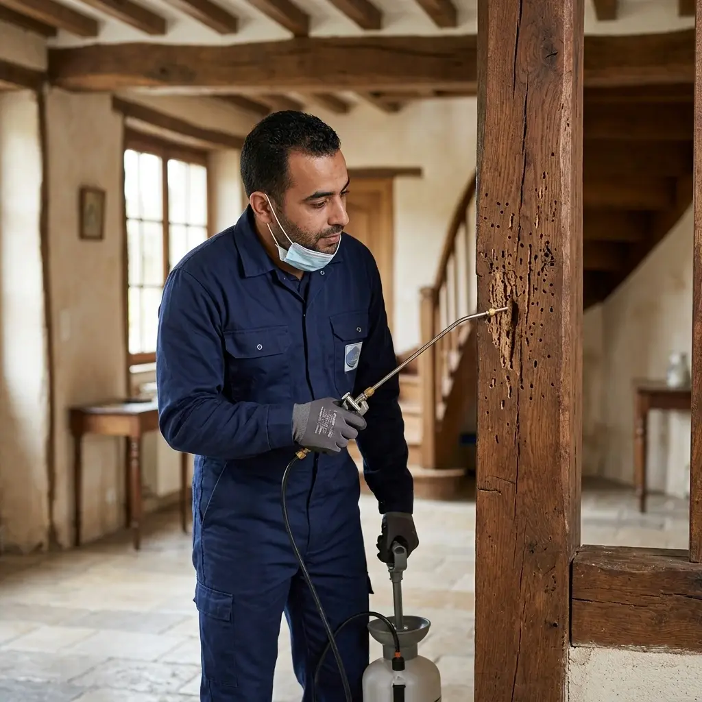 Comment prévenir et réagir face aux termites à Bavay