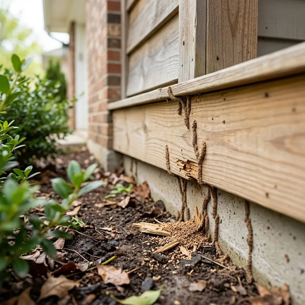 Une action ciblée et efficace contre les termites