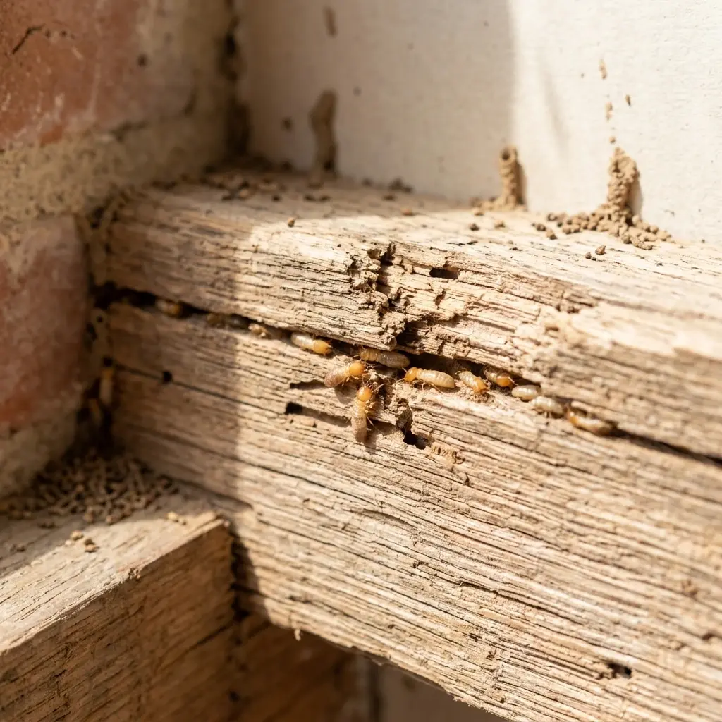 Prévenir l'arrivée des termites chez vous