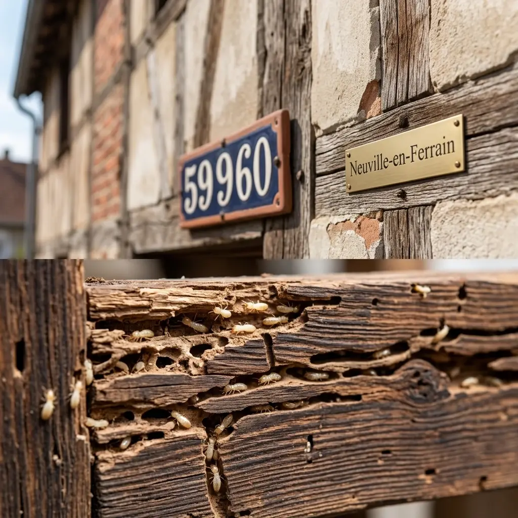 Termites Neuville-en-Ferrain (59960)